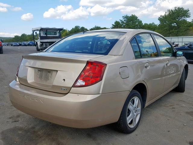 1G8AJ55F27Z179833 - 2007 SATURN ION LEVEL GOLD photo 4