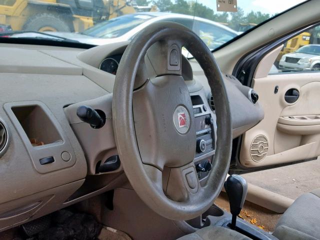 1G8AJ55F27Z179833 - 2007 SATURN ION LEVEL GOLD photo 9