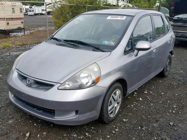 JHMGD38408S035924 - 2008 HONDA FIT SILVER photo 2