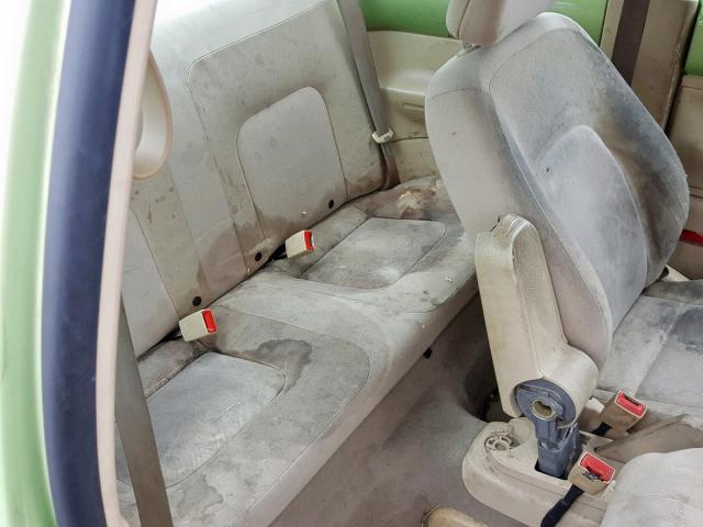 3VWCB21C62M442239 - 2002 VOLKSWAGEN NEW BEETLE Կանաչ լուսանկար 6