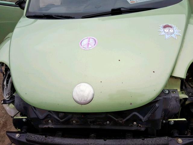 3VWCB21C62M442239 - 2002 VOLKSWAGEN NEW BEETLE Կանաչ լուսանկար 7