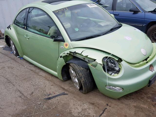 3VWCB21C62M442239 - 2002 VOLKSWAGEN NEW BEETLE Կանաչ լուսանկար 9