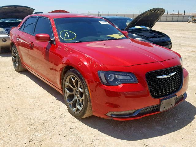 2C3CCABG6FH864371 - 2015 CHRYSLER 300 S RED photo 1