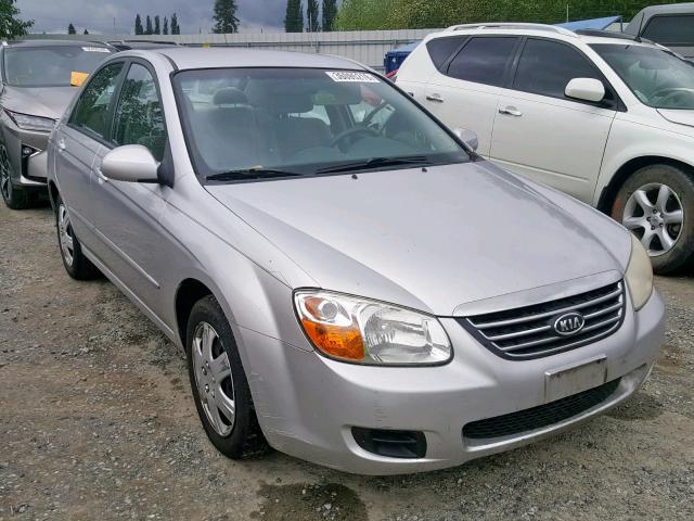 KNAFE121785562240 - 2008 KIA SPECTRA EX SILVER photo 1