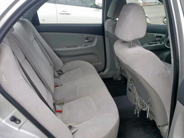 KNAFE121785562240 - 2008 KIA SPECTRA EX SILVER photo 6