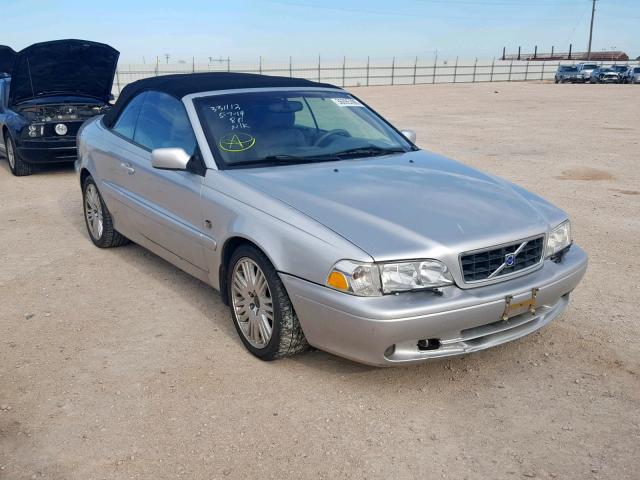 YV1NC63D94J041283 - 2004 VOLVO C70 LPT SILVER photo 1