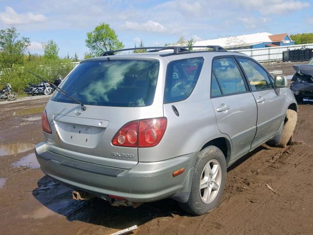 JT6HF10U3Y0115365 - 2000 LEXUS RX 300 GRAY photo 4