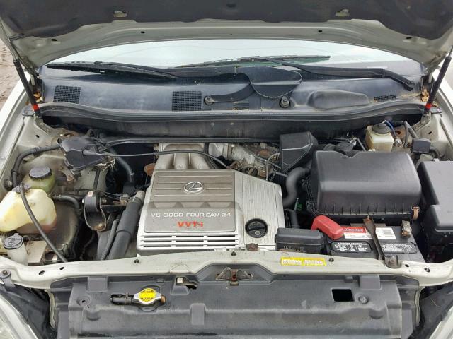 JT6HF10U3Y0115365 - 2000 LEXUS RX 300 GRAY photo 7