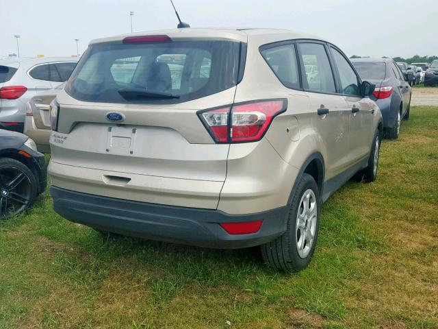 1FMCU0F77JUD43500 - 2018 FORD ESCAPE S GOLD photo 4