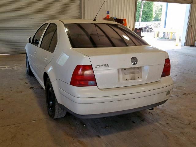 3VWSC29M0YM170155 - 2000 VOLKSWAGEN JETTA GLS WHITE photo 3