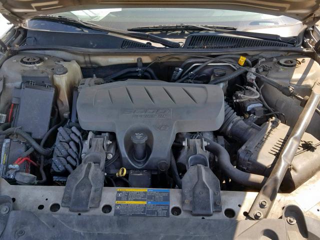 2G4WD582181241515 - 2008 BUICK LACROSSE C SILVER photo 7