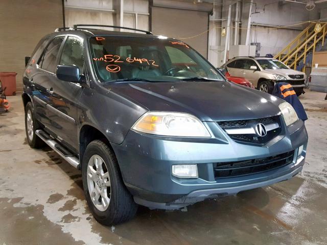 2HNYD18666H526492 - 2006 ACURA MDX TOURIN GRAY photo 1