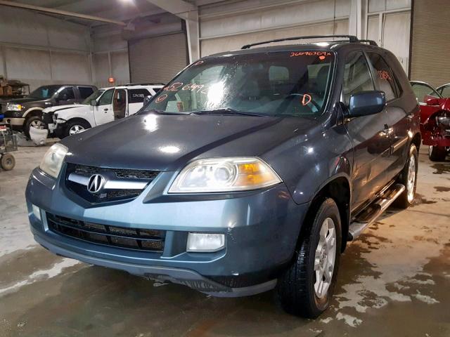 2HNYD18666H526492 - 2006 ACURA MDX TOURIN GRAY photo 2