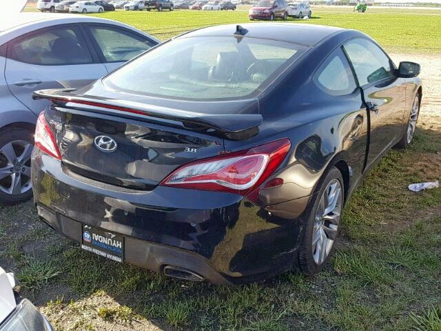 KMHHU6KJ7EU115416 - 2014 HYUNDAI GENESIS CO BLACK photo 4