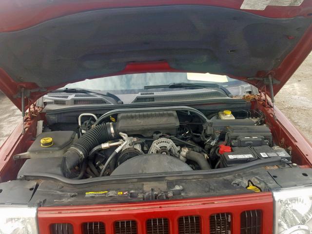 1J8HG48K96C122965 - 2006 JEEP COMMANDER 红色 照片 7