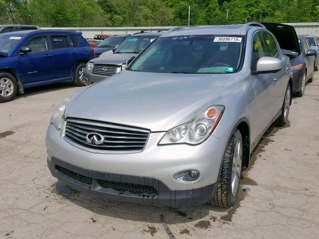 JN1AJ0HR9CM453425 - 2012 INFINITI EX35 BASE SILVER photo 2