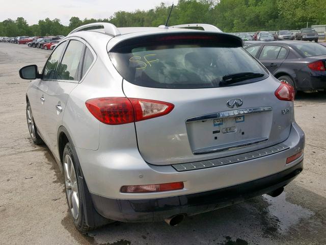 JN1AJ0HR9CM453425 - 2012 INFINITI EX35 BASE SILVER photo 3