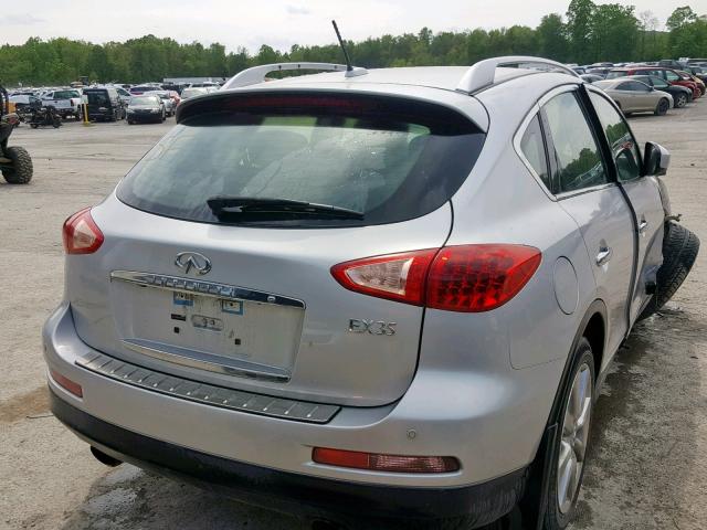 JN1AJ0HR9CM453425 - 2012 INFINITI EX35 BASE SILVER photo 4
