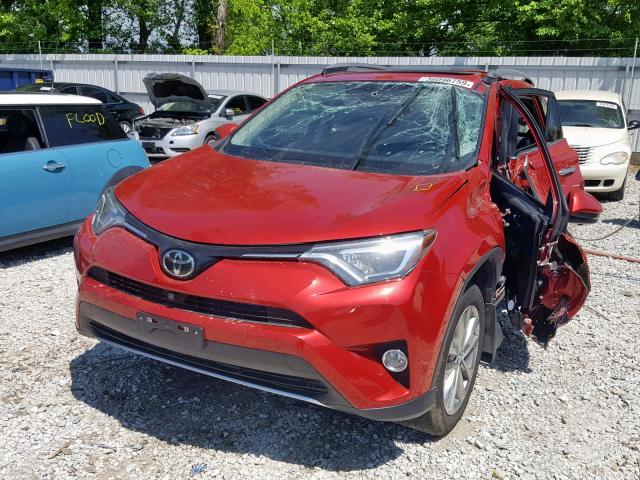 2T3DFREV5HW663273 - 2017 TOYOTA RAV4 LIMIT BURGUNDY photo 2