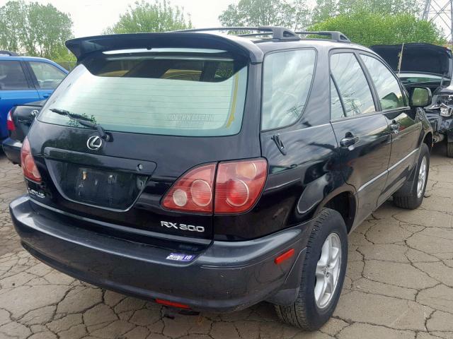 JT6HF10U0Y0162160 - 2000 LEXUS RX 300 BLACK photo 4