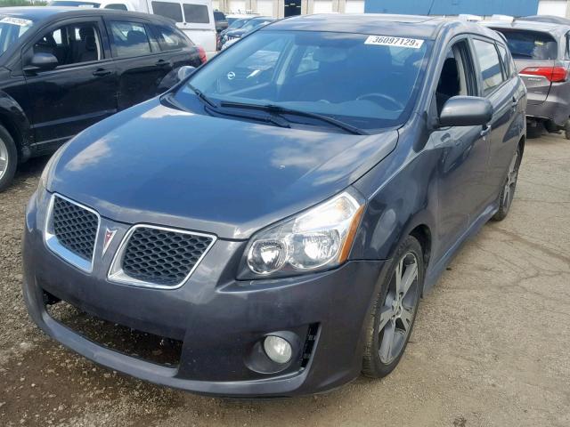 5Y2SR67029Z463936 - 2009 PONTIAC VIBE GT GRAY photo 2