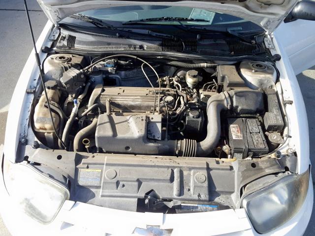 1G1JF12F657204366 - 2005 CHEVROLET CAVALIER L WHITE photo 7