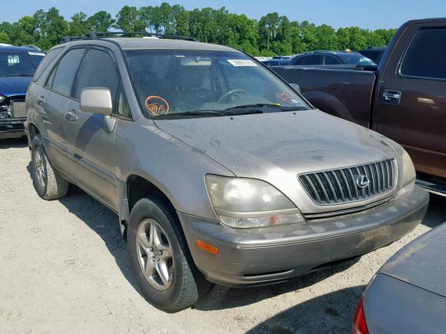 JT6GF10UXY0070341 - 2000 LEXUS RX 300 BEIGE photo 1