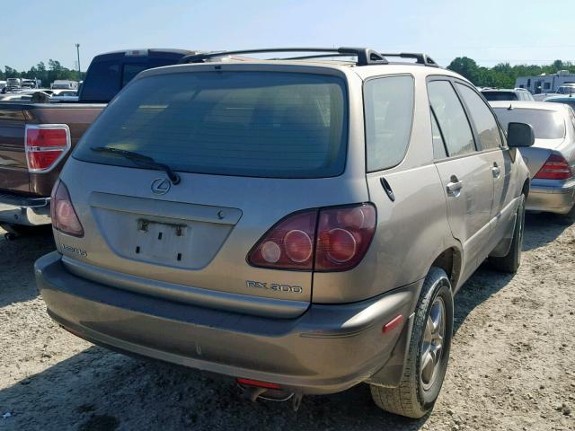 JT6GF10UXY0070341 - 2000 LEXUS RX 300 BEIGE photo 4