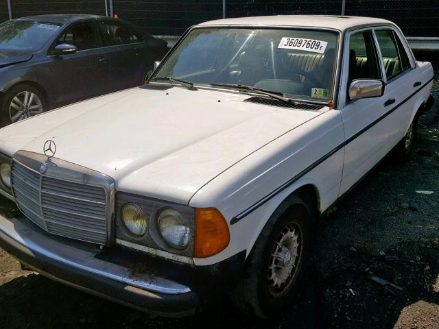 WDBAB33C7FA253646 - 1985 MERCEDES-BENZ 300 DT WHITE photo 9