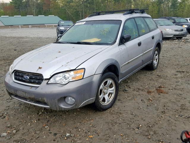 4S4BP61C276323548 - 2007 SUBARU LEGACY OUT SILVER photo 2