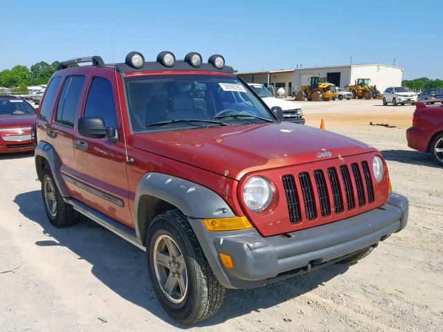 1J4GK38K06W230413 - 2006 JEEP LIBERTY RE RED photo 1