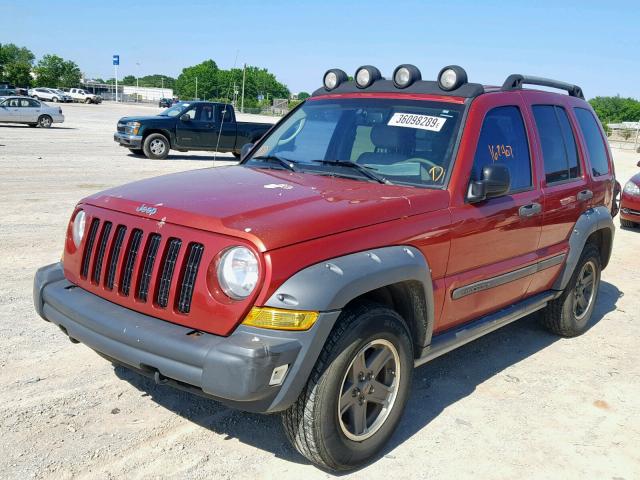 1J4GK38K06W230413 - 2006 JEEP LIBERTY RE RED photo 2