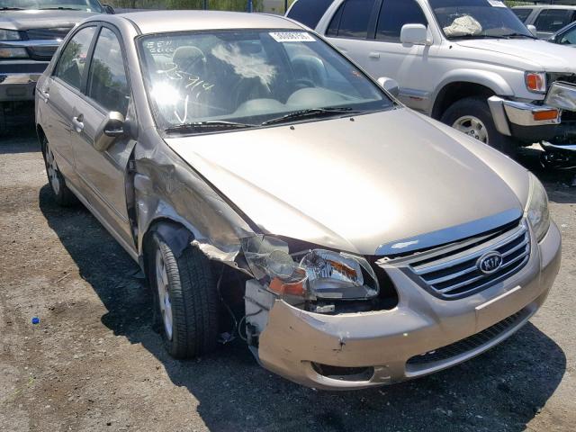 KNAFE221195597735 - 2009 KIA SPECTRA EX GOLD photo 1