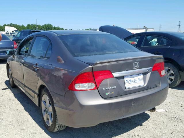 19XFA1F61BE043006 - 2011 HONDA CIVIC LX-S GRAY photo 3