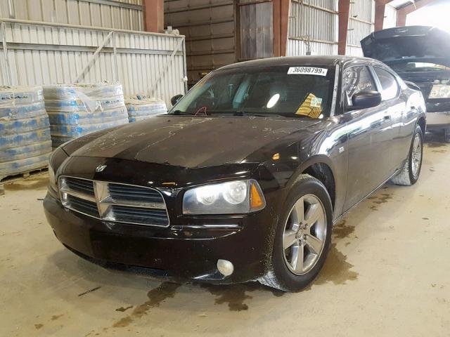 2B3KA33V19H573112 - 2009 DODGE CHARGER SX BLACK photo 2