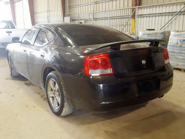 2B3KA33V19H573112 - 2009 DODGE CHARGER SX BLACK photo 3