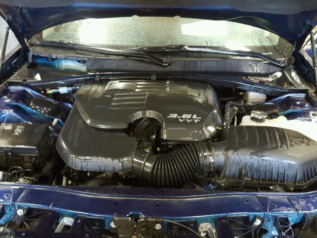 2C3CCAAG4EH309435 - 2014 CHRYSLER 300 BLUE photo 7