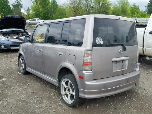 JTLKT324X50207959 - 2005 TOYOTA SCION XB 灰色 照片 3