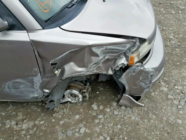 JTLKT324X50207959 - 2005 TOYOTA SCION XB 灰色 照片 9