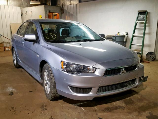 JA32V2FW1CU023400 - 2012 MITSUBISHI LANCER SE SILVER photo 1