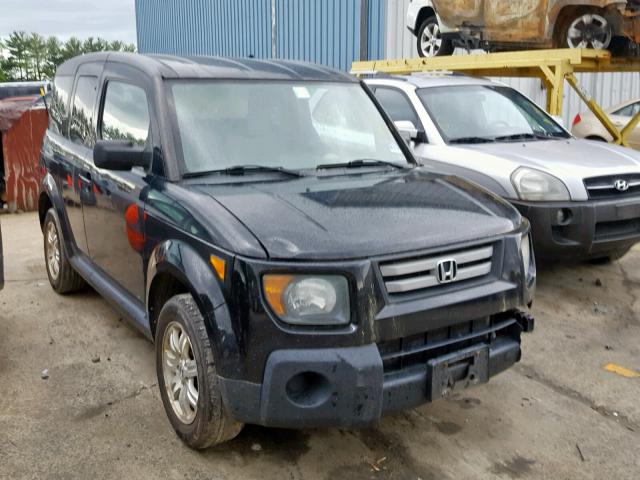 5J6YH28767L005117 - 2007 HONDA ELEMENT EX BLACK photo 1