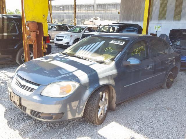 1G1AZ52F857508930 - 2005 CHEVROLET COBALT LT GREEN photo 2