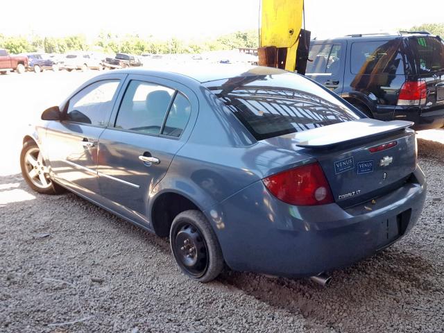 1G1AZ52F857508930 - 2005 CHEVROLET COBALT LT GREEN photo 3