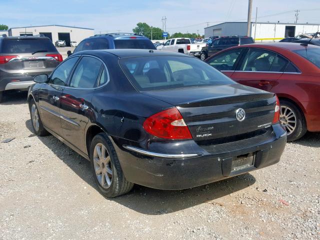 2G4WE567451265783 - 2005 BUICK LACROSSE C BLACK photo 3