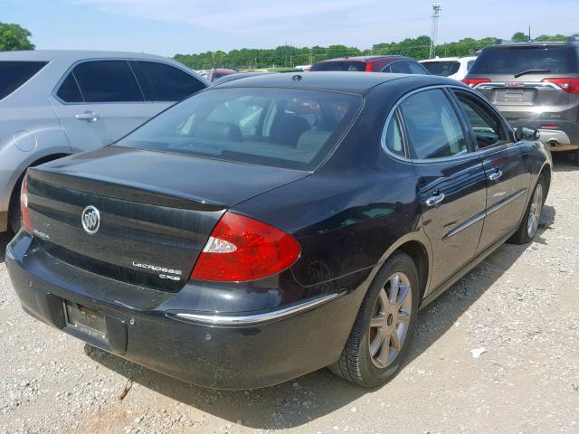 2G4WE567451265783 - 2005 BUICK LACROSSE C BLACK photo 4