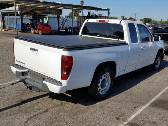 1GCESBF93B8140288 - 2011 CHEVROLET COLORADO WHITE photo 4