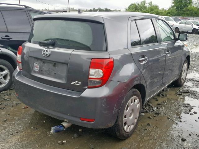 JTKKU10458J001214 - 2008 SCION XD GRAY photo 4