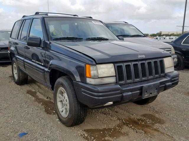 1J4GZ78Y3WC279663 - 1998 JEEP GRAND CHER BLACK photo 1