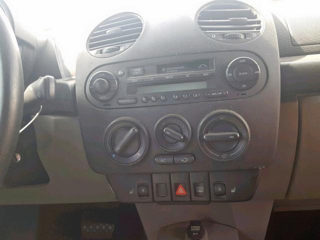 3VWCK21Y43M322405 - 2003 VOLKSWAGEN NEW BEETLE ნარინჯისფერი ფოტო 10