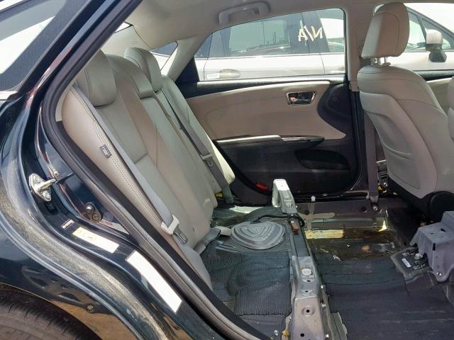 4T1BK1EB7GU204862 - 2016 TOYOTA AVALON XLE BLACK photo 6